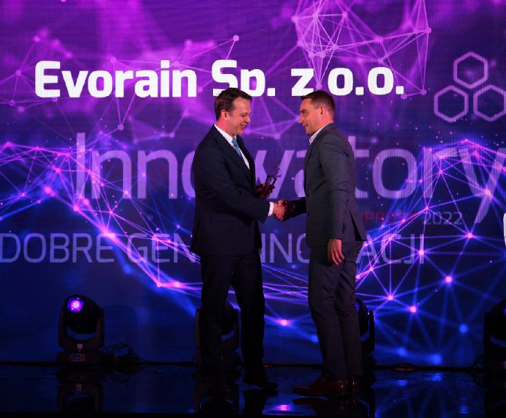  Evorain – laureate of the “Wprost” Innovators in the “Good Genes of Innovation”